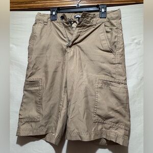 Tony Hawk Tan Cargo Shorts with Side Pockets
